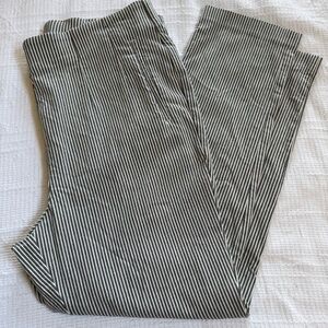 Stripped Skinny Trousers